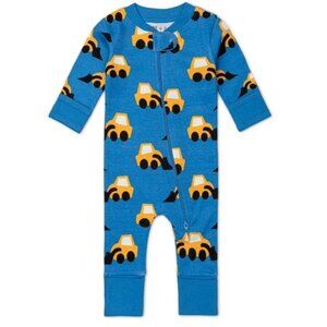 NWT - M + A by Monica and Andy One Piece Coveralls - Front Loader Themed